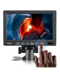 Monitor Portátil Yasoca 7" IPS 1024x600 HDMI VGA Control Remoto