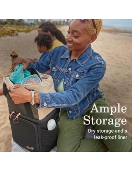 Mochila Enfriadora Coleman Now 20 Latas, Tela Reciclada