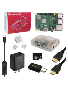 Kit de Inicio Raspberry Pi 3 B+ MakerSpot con Cargador 3A