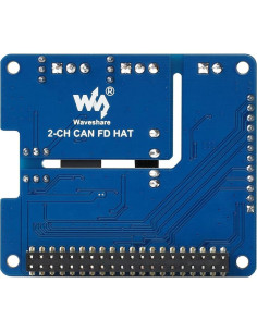 HAT CAN FD 2 Canales Waveshare para Raspberry Pi 2