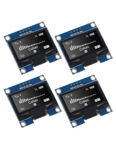 4 Módulos Pantalla OLED 1.3" IIC I2C 128x64 Coliao