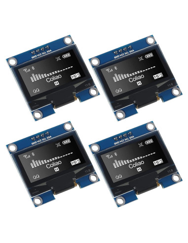 4 Módulos Pantalla OLED 1.3" IIC I2C 128x64 Coliao