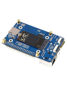 Mini Base Board Coolwell para Raspberry Pi CM4 Lite/EMMC