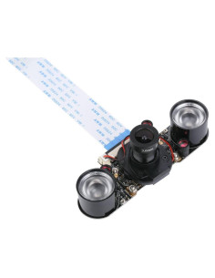 Módulo de Cámara IR-CUT Raspberry Pi 4 y 3, 5MP, Visión Nocturna