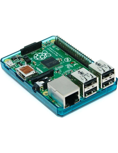 Carcasa Protectora Azul SB Components para Raspberry Pi 2 B+