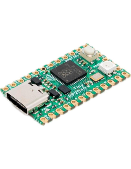 Placa MCU WisdPi Tiny RP2040 4MB Flash 26 GPIO USB-C