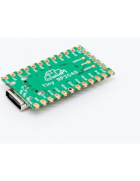 Placa MCU WisdPi Tiny RP2040 4MB Flash 26 GPIO USB-C