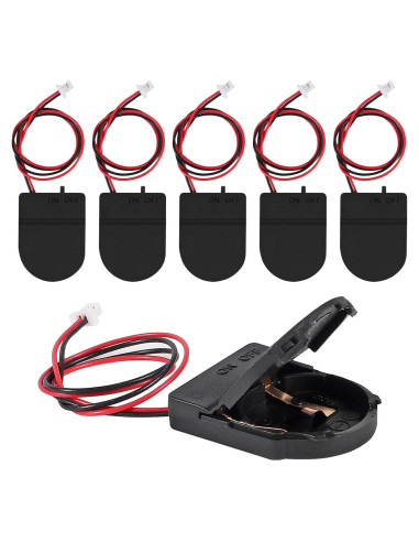 6 Piezas Caja de Batería RTC Coliao para Raspberry Pi 5