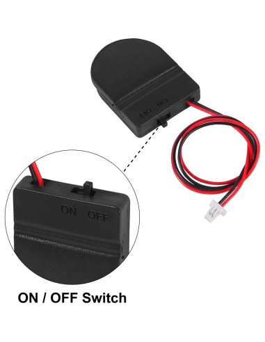 6 Piezas Caja de Batería RTC Coliao para Raspberry Pi 5