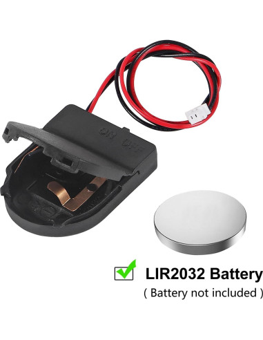 6 Piezas Caja de Batería RTC Coliao para Raspberry Pi 5