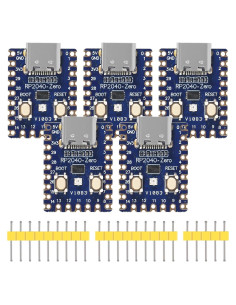 5pcs Placa de Desarrollo RP2040-Zero ACEIRMC Doble Núcleo 264KB