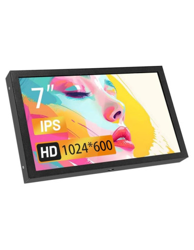 Pantalla LCD 7" JLTTEK 1024x600 HDMI para Raspberry Pi