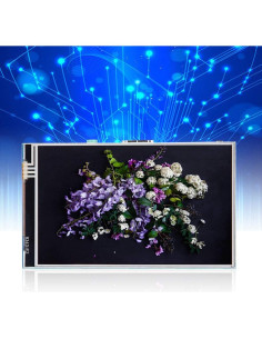 Pantalla Táctil Resistiva 4" HDMI para Raspberry Pi - 800x480 2