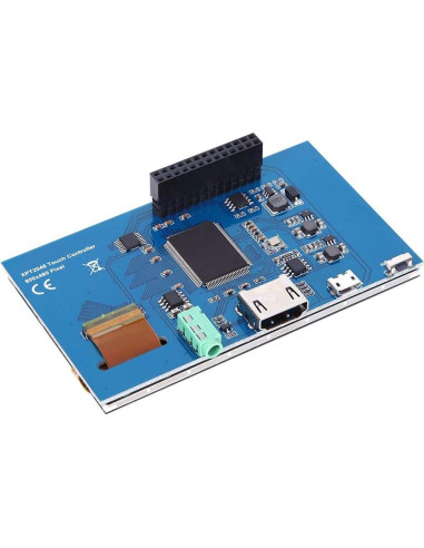 Pantalla Táctil Resistiva 4" HDMI para Raspberry Pi - 800x480