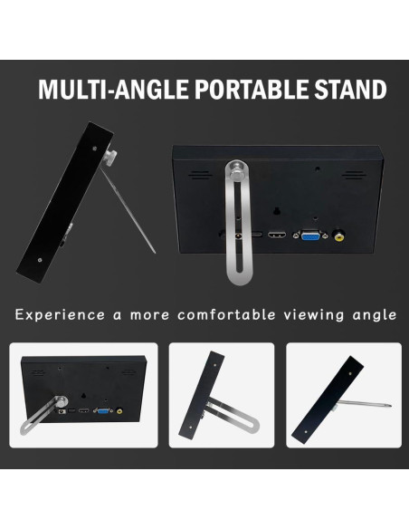 Pantalla LCD 7" JLTTEK 1024x600 HDMI para Raspberry Pi