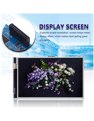 Pantalla Táctil Resistiva 4" HDMI para Raspberry Pi - 800x480