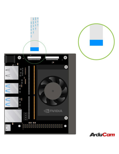 Cámara Arducam Mini 12.3MP IMX477 para Nvidia Jetson