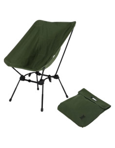 Silla Sugoi DOD Ajustable para Camping Oliva Plegable