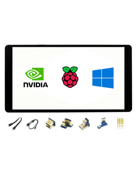 Pantalla AMOLED 5.5" HDMI 1080p Táctil Capacitiva Waveshare