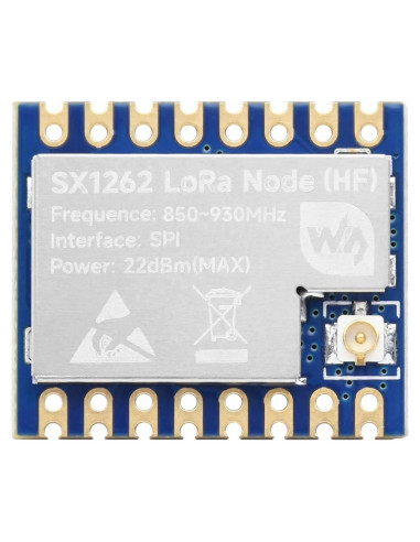 Módulo LoRa Core1262 Waveshare SX1262 Sub-GHz 9g