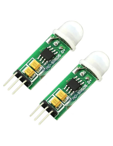 Sensor de Movimiento Infrarrojo PIR DEVMO HC-SR505 2PCS