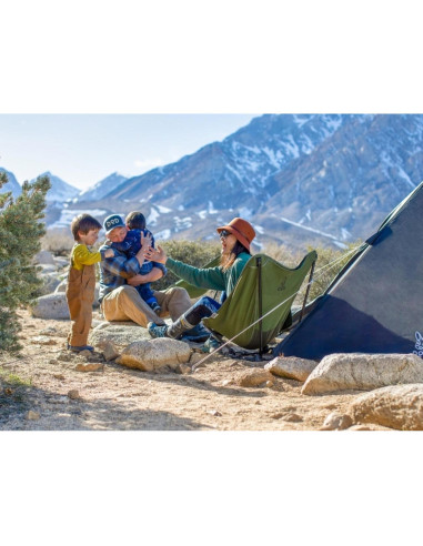 Silla Sugoi DOD Ajustable para Camping Oliva Plegable