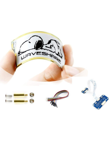 Pantalla Flexible E-Ink HAT 2.13" Waveshare 212x104 SPI