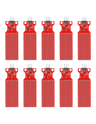 10 Pcs Módulo Sensor de Nivel de Agua DORHEA 3-5V Analógico