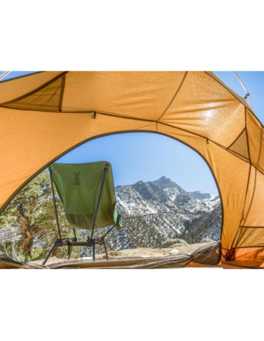 Silla Sugoi DOD Ajustable para Camping Oliva Plegable