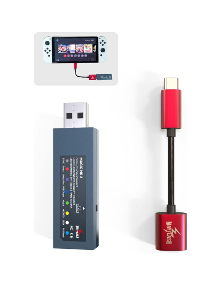 Adaptador USB Inalámbrico Mcbazel Magic NS 2 para Switch y PC