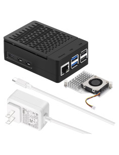 Carcasa para Raspberry Pi 5 iUniker con enfriador RUX 27W
