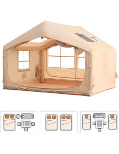 Tienda Inflable SENLEETO 6-8 Personas 299.72x249.86 cm 2