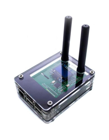 Carcasa Duplex MMDVM C4Labs Zebra DRPi-1S para Raspberry Pi