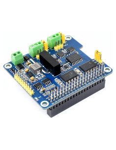 HAT de Expansión CAN Aislado 2 Canales Waveshare para Raspberry Pi