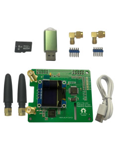 Placa Hotspot MMDVM Dúplex Mokxihit OLED 0.09kg Antenas