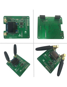 Placa Hotspot MMDVM Dúplex Mokxihit OLED 0.09kg Antenas 2