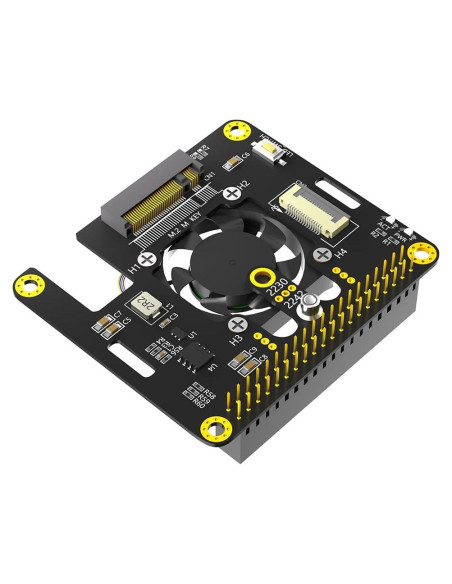 Adaptador M.2 NVMe a PCIe Mustpoint para Raspberry Pi 5