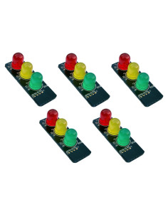 Semáforo LED Bajo Voltaje Labs para Raspberry Pi - Paquete de 5