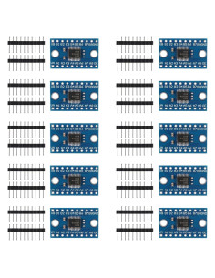10PCS Módulo Conversor de Nivel Lógico Bidireccional 8 Canales TXS0108E 3.3V-5V