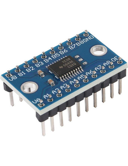10PCS Módulo Conversor de Nivel Lógico Bidireccional 8 Canales TXS0108E 3.3V-5V