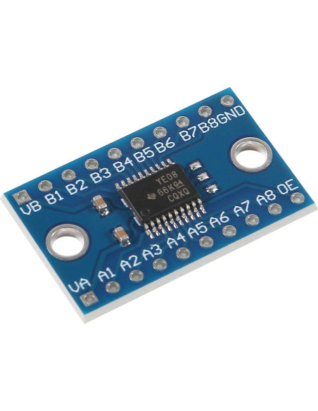 10PCS Módulo Conversor de Nivel Lógico Bidireccional 8 Canales TXS0108E 3.3V-5V