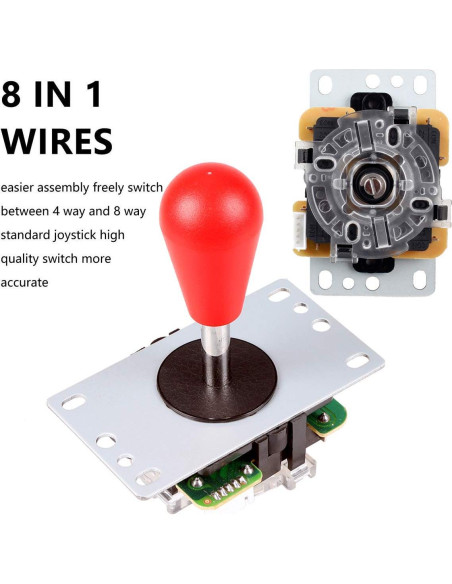 Kit Arcade LED Fosiya para 4 Jugadores DIY USB