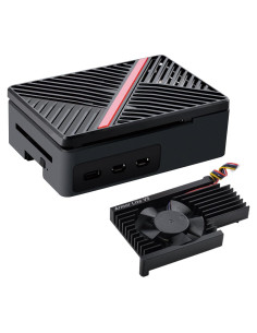 Caja GeeekPi para Raspberry Pi 5 con Disipador Armor Lite V5