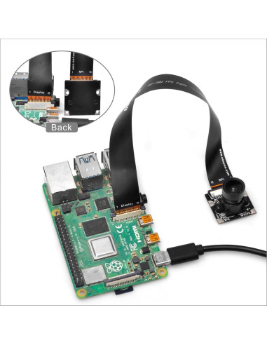 Cables FPC OSOYOO 15 Pines 1mm Pitch 200mm Paquete de 2