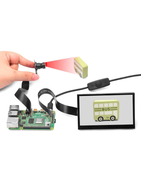 Cables FPC OSOYOO 15 Pines 1mm Pitch 200mm Paquete de 2