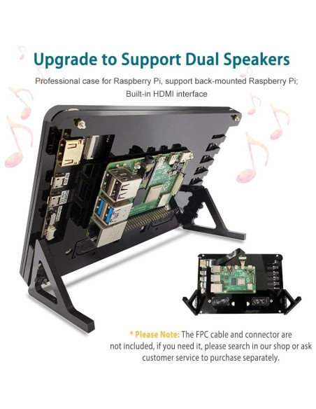 Monitor Táctil IPS 7" Lesown LR7-STB 1024x600 HDMI