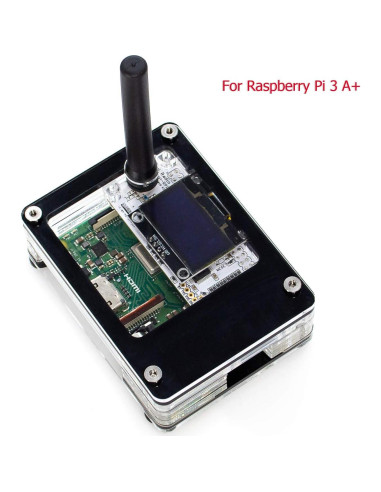 Funda C4Labs ZRPiA-1AS para Raspberry Pi 3 A+ y ZUMspot OLED 1.3"