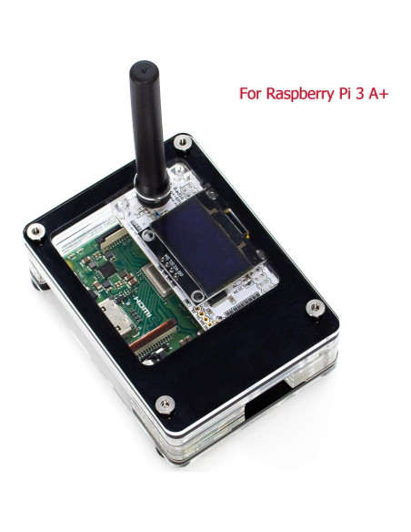 Funda C4Labs ZRPiA-1AS para Raspberry Pi 3 A+ y ZUMspot OLED 1.3" Funda C4Labs ZRPiA-1AS para Raspberry Pi 3 A+ y ZUMspot OLED 1.3"