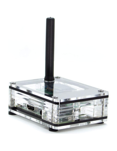 Funda C4Labs ZRPiA-1AS para Raspberry Pi 3 A+ y ZUMspot OLED 1.3"