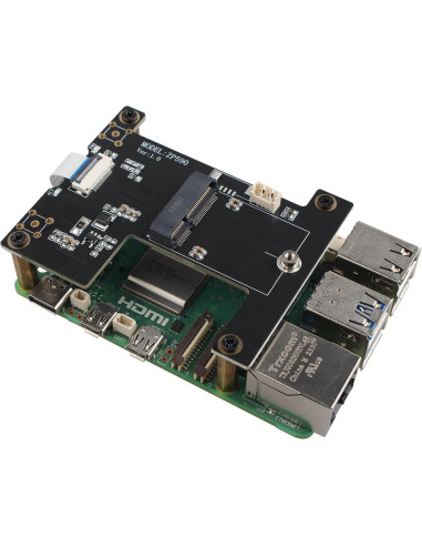 Adaptador PCIe a WiFi 7 ZDE ZP590B para Raspberry Pi 5